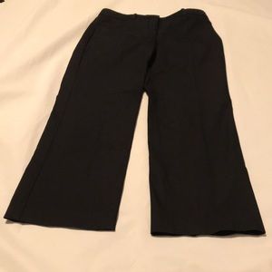 Theory Straight Leg Dress Pants Slacks in Black Women’s Size 2